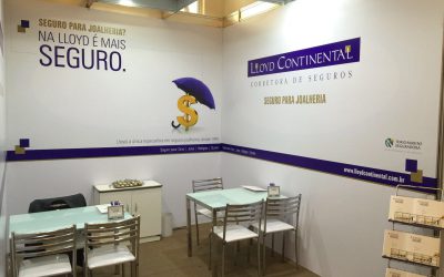 30ª Ajoresp Brasil Show - Lloyd Continental Corretora de Seguros para Joalheira